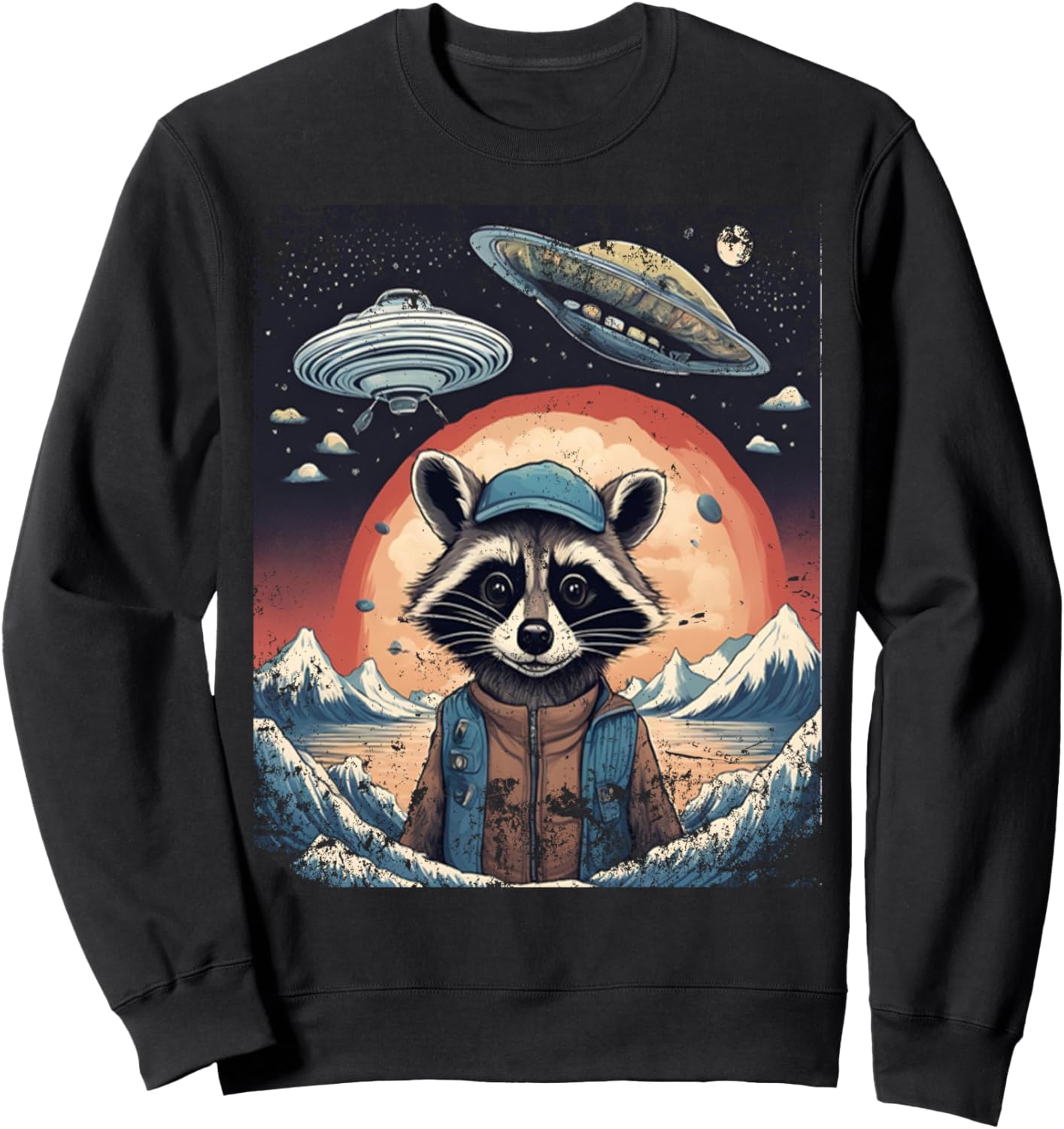 Футболка с коротким рукавом в стиле кантри с изображением енота, НЛО, инопланетянина и странной эстетикой Aesthetic Artwork Stuff, черный
Футболка с коротким рукавом в стиле кантри с изображением енота, НЛО, инопланетянина и странной эстетикой Aesthetic Artwork Stuff, черный