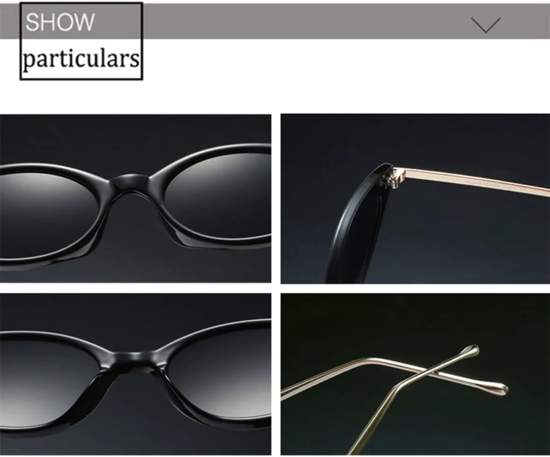 Женские солнцезащитные очки «кошачий глаз», модные женские солнцезащитные очки в маленькой оправе, трендовые очки с защитой от УФ-излучения UV400 SZVVBKK, Orange-grey
Женские солнцезащитные очки «кошачий глаз», модные женские солнцезащитные очки в маленькой оправе, трендовые очки с защитой от УФ-излучения UV400 SZVVBKK, Orange-grey