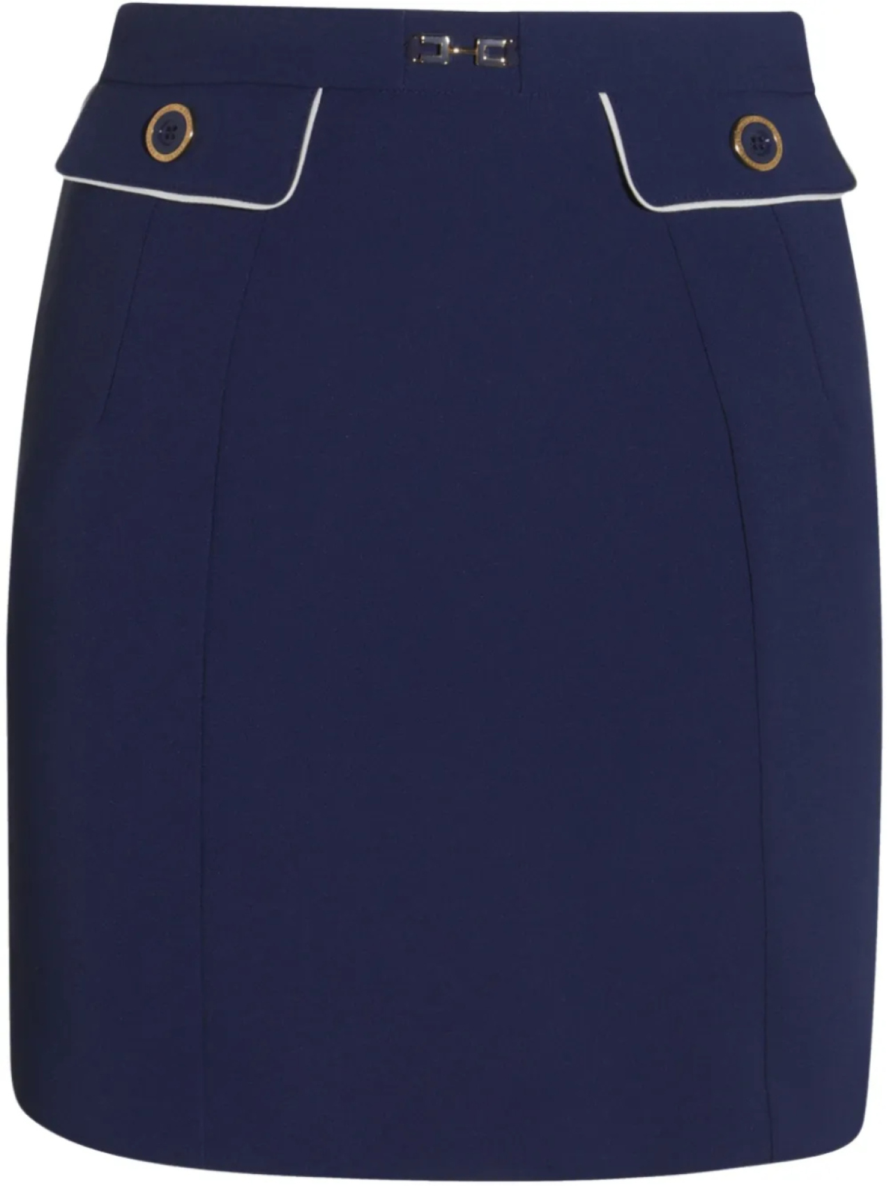 Юбка с логотипом Elisabetta Franchi, синий
Юбка с логотипом Elisabetta Franchi, синий