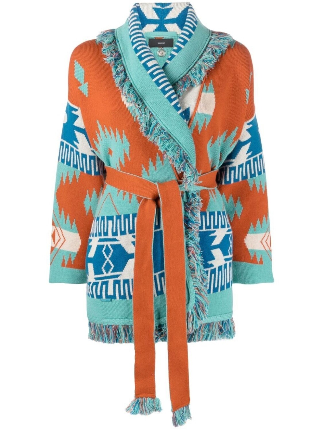 Alanui жаккардовый кардиган Tiger Lily Icon, синий
Alanui жаккардовый кардиган Tiger Lily Icon, синий