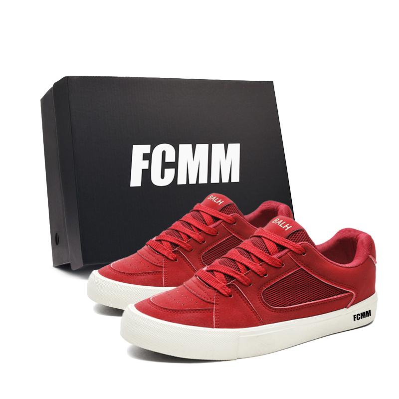 FCMM Антискользящие износостойкие низкие скейтерские кроссовки мужские красные, цвет Red
FCMM Антискользящие износостойкие низкие скейтерские кроссовки мужские красные, цвет Red