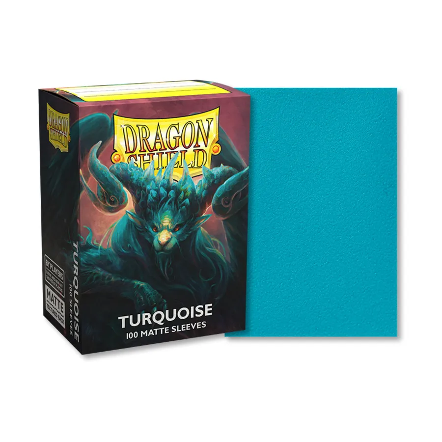 Стандартные рукава – матовый бирюзовый (100), Dragon Shield - Card Sleeves - Standard Matte
Стандартные рукава – матовый бирюзовый (100), Dragon Shield - Card Sleeves - Standard Matte