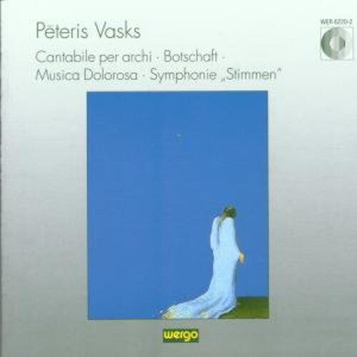 CD диск Riga, Pauls Megi / Latvian National Symphony Orch.: Vasks: Cantabile Per Archi
CD диск Riga, Pauls Megi / Latvian National Symphony Orch.: Vasks: Cantabile Per Archi