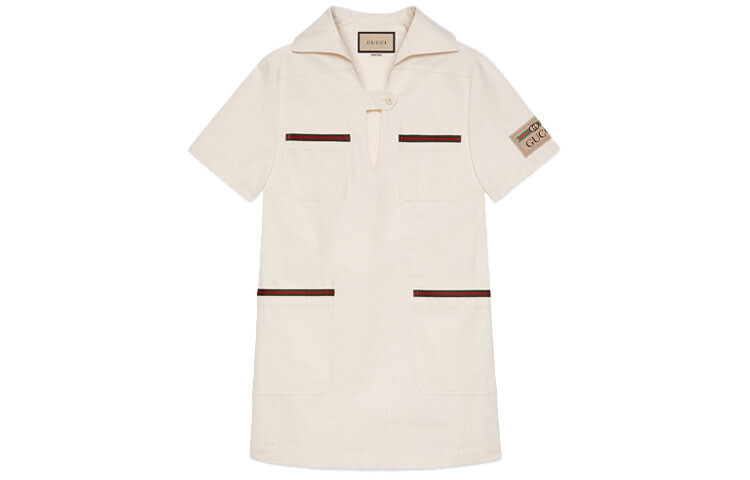 Платье женское Gucci с короткими рукавами, бежевый
Платье женское Gucci с короткими рукавами, бежевый