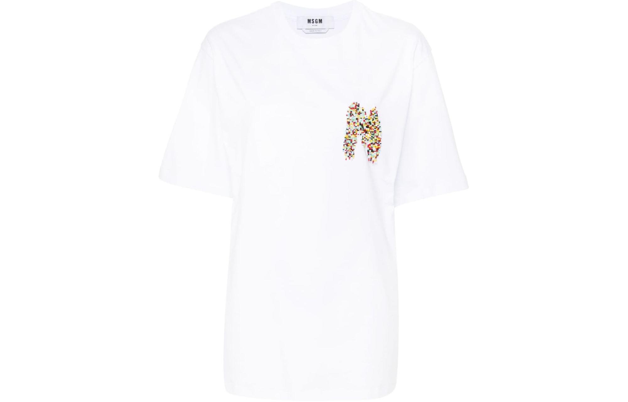 MSGM Футболка женская белая, Белый, MSGM Футболка женская белая
MSGM Футболка женская белая, Белый, MSGM Футболка женская белая