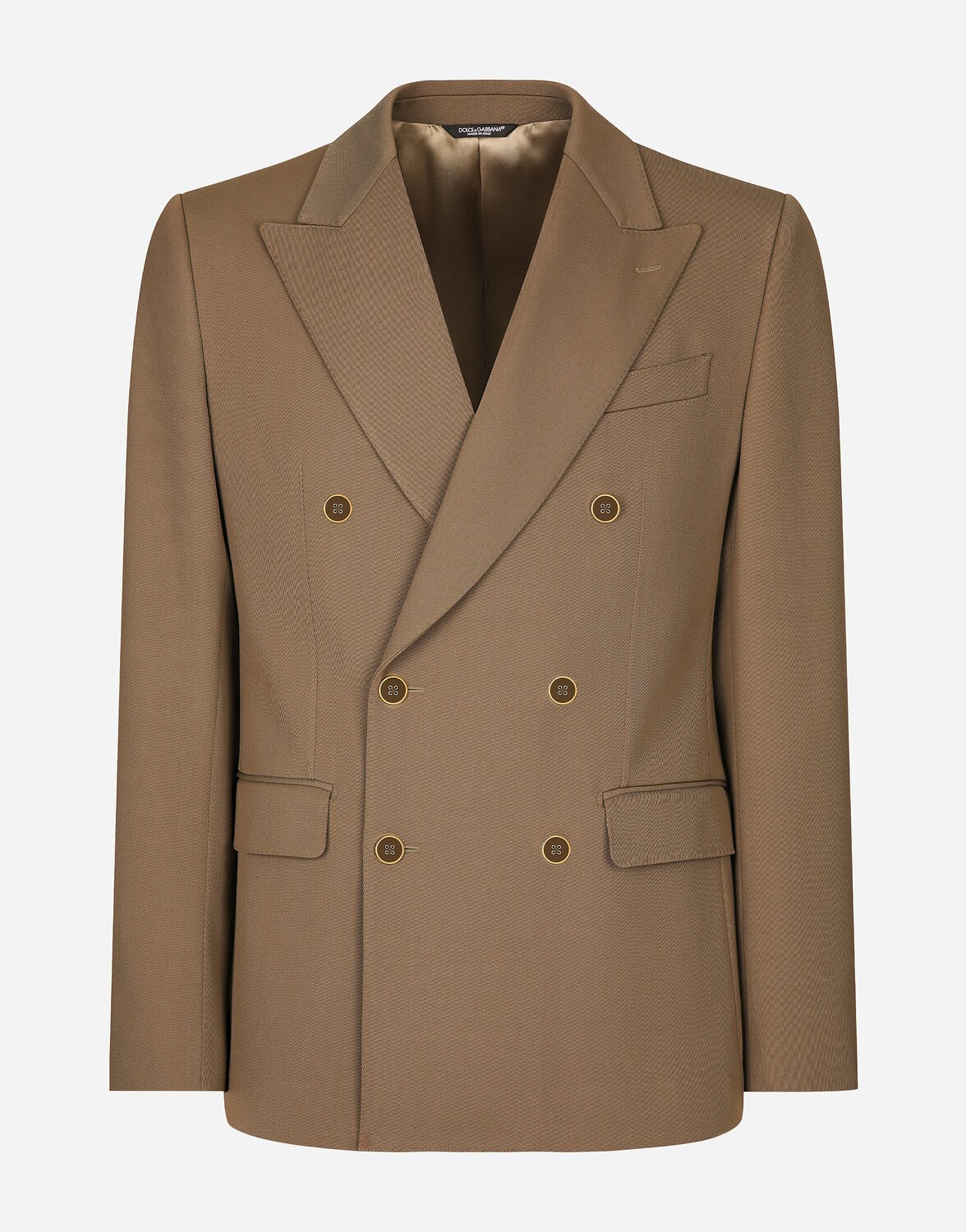 Двубортный жакет из технической габардины Dolce & Gabbana, серый
Двубортный жакет из технической габардины Dolce & Gabbana, серый