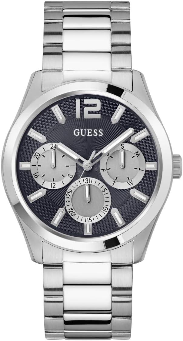 GUESS Gold-Tone многофункциональные часы, Silver
GUESS Gold-Tone многофункциональные часы, Silver