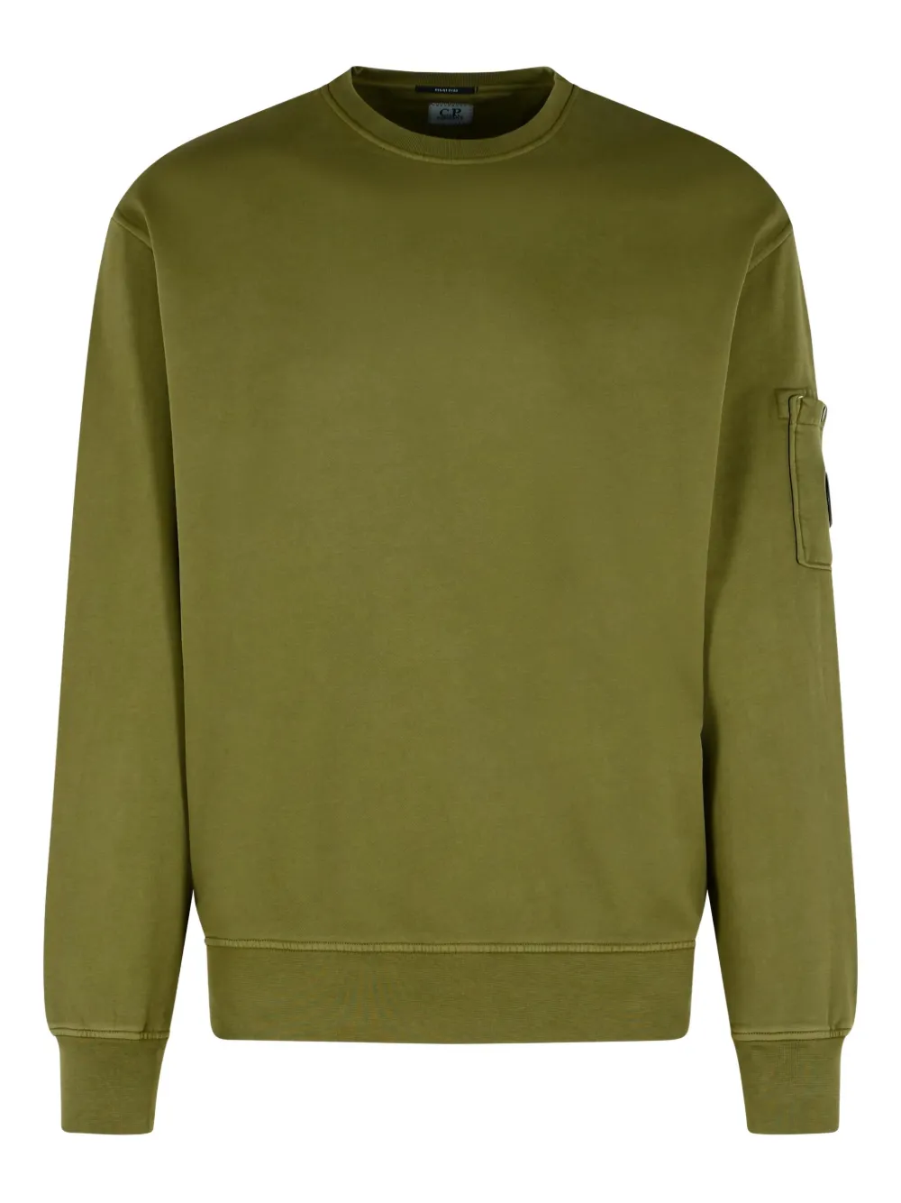 Свитер с круглым вырезом C.P. Company, зеленый 
Свитер с круглым вырезом C.P. Company, зеленый