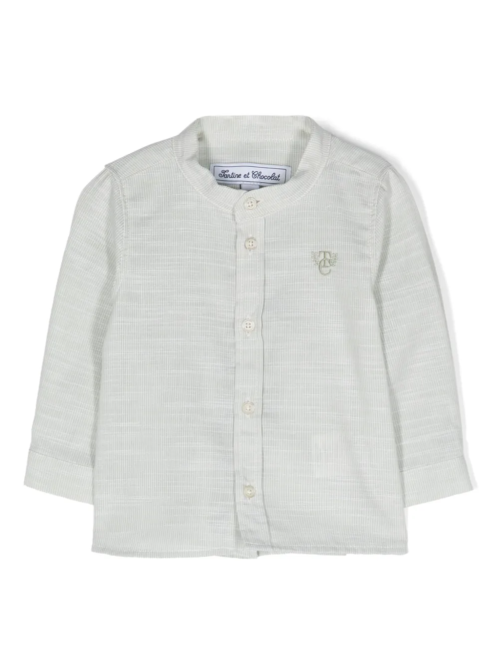 Рубашка с вышитым логотипом Tartine Et Chocolat, зеленый
Рубашка с вышитым логотипом Tartine Et Chocolat, зеленый