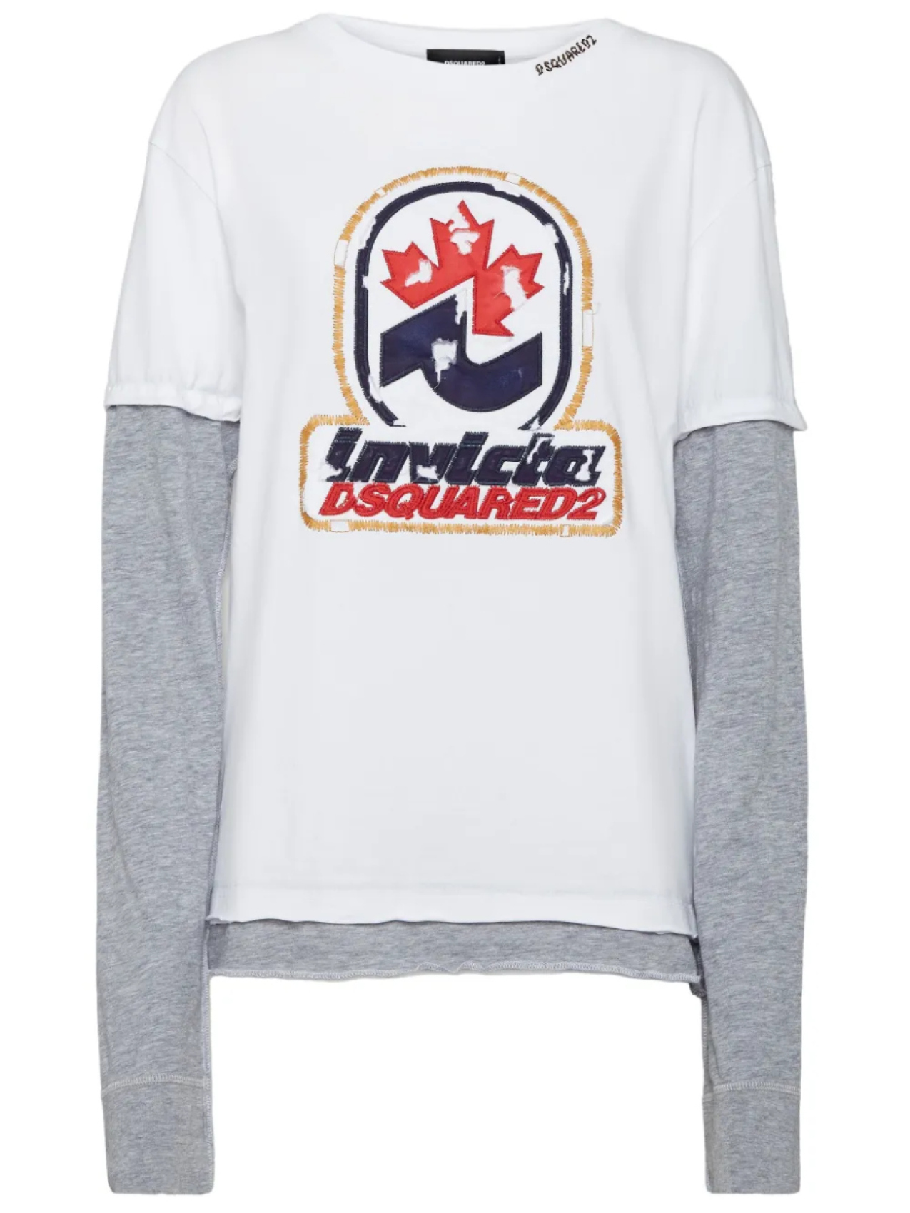 DSQUARED2 футболка с вышитым логотипом из коллаборации с Invicta, белый
DSQUARED2 футболка с вышитым логотипом из коллаборации с Invicta, белый