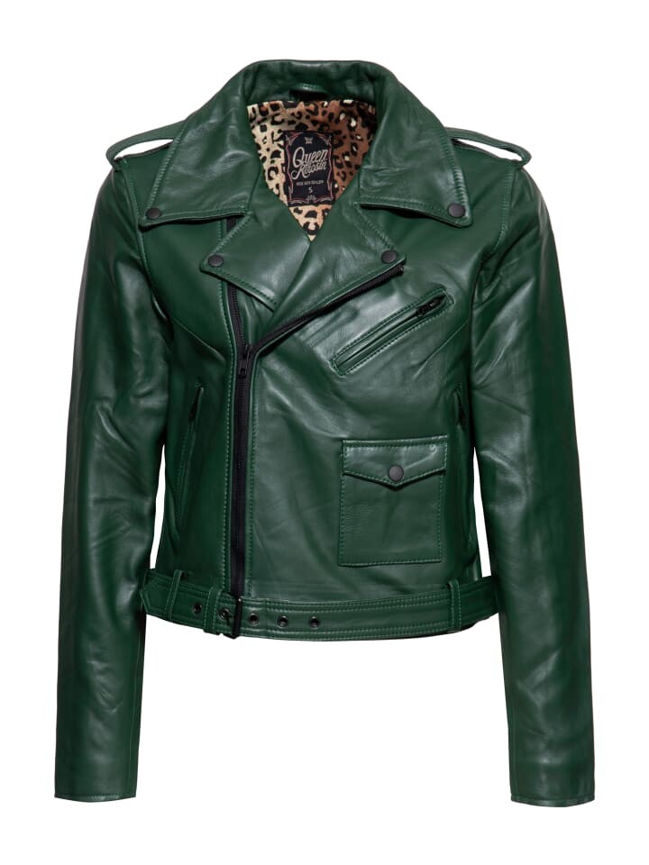 Кожаная куртка Queen Kerosin Marlon, зеленый
Кожаная куртка Queen Kerosin Marlon, зеленый