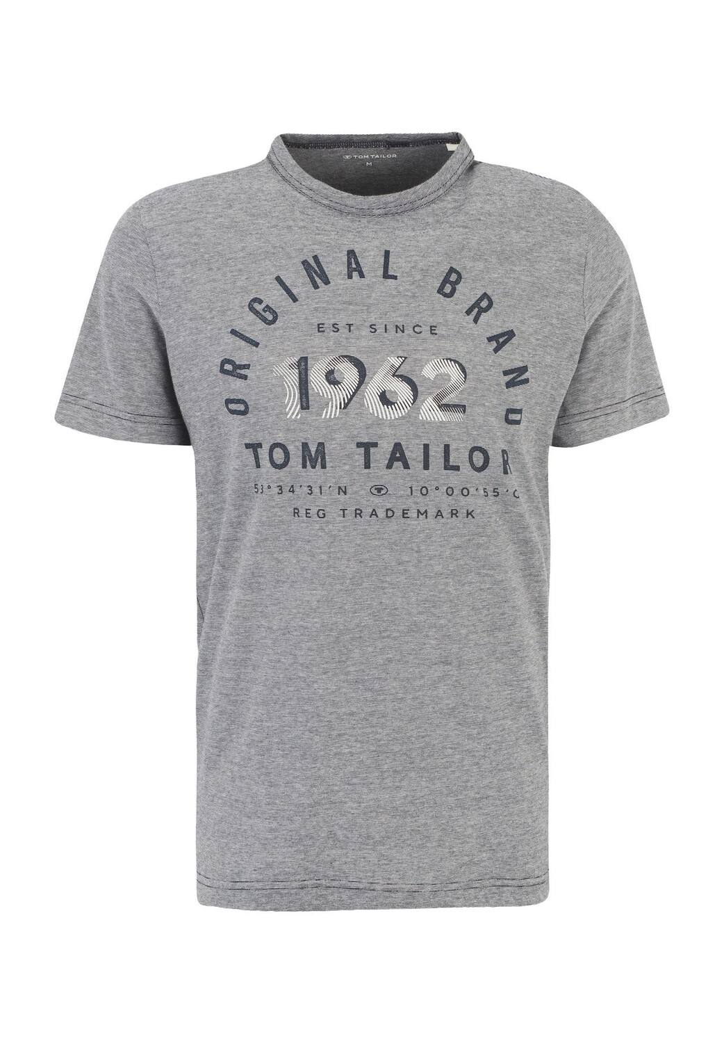 Футболка мужская, хлопок, фирменная надпись TOM TAILOR, цвет Navy Offwhi
Футболка мужская, хлопок, фирменная надпись TOM TAILOR, цвет Navy Offwhi