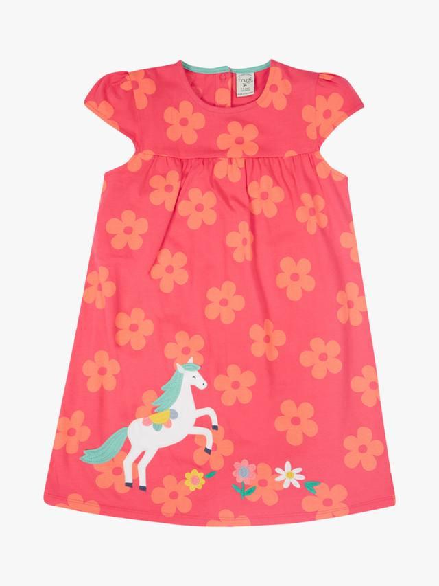 Детское платье Lola из органического хлопка с аппликацией розовое/мультиколор Frugi
Детское платье Lola из органического хлопка с аппликацией розовое/мультиколор Frugi