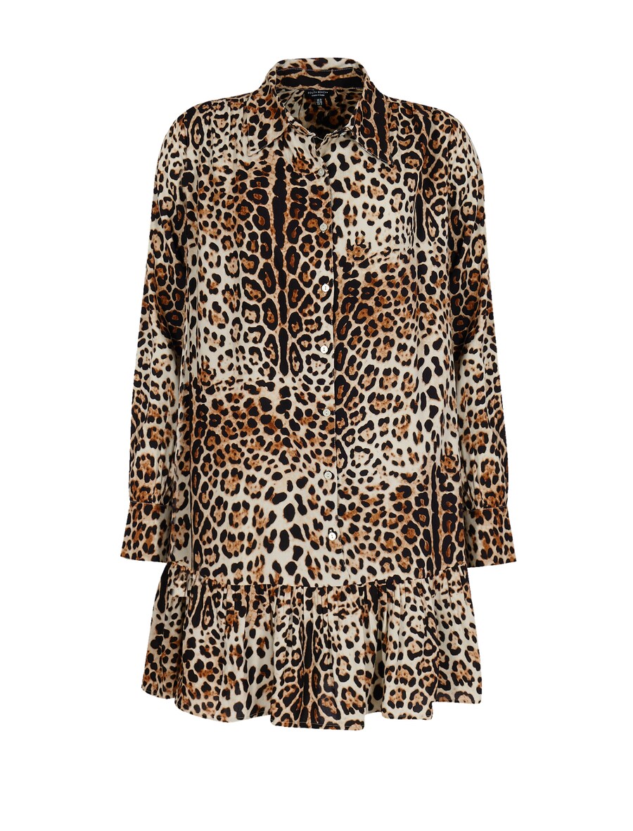 Платье-рубашка South Beach, бежевый
Платье-рубашка South Beach, бежевый