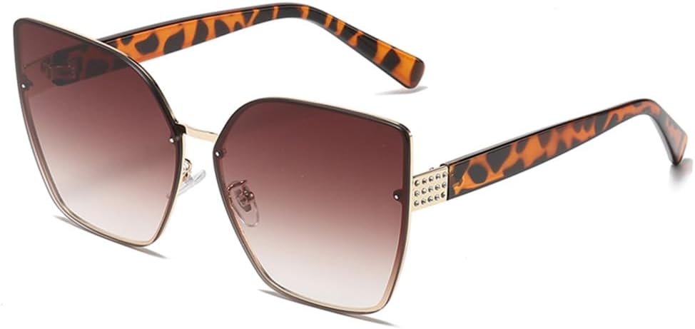 Винтажные солнцезащитные очки без оправы, прямоугольные, с градиентным покрытием, защита от УФ-излучения UV400, дорожные солнцезащитные очки для женщин UV400 generic, Brown
Винтажные солнцезащитные очки без оправы, прямоугольные, с градиентным покрытием, защита от УФ-излучения UV400, дорожные солнцезащитные очки для женщин UV400 generic, Brown