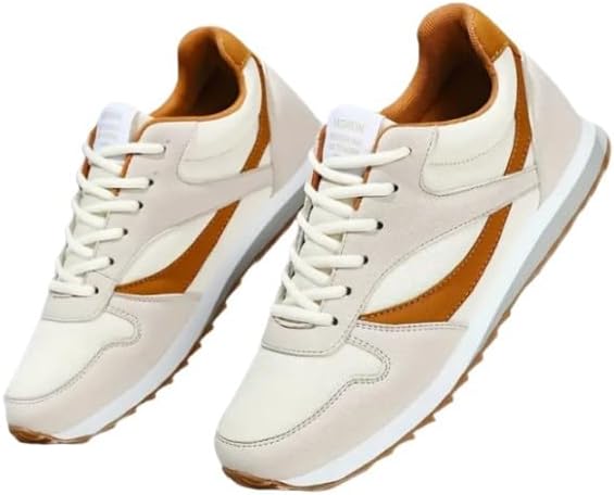 Мужские удобные повседневные кроссовки больших размеров, однотонные, с нескользящей подошвой, для бега на открытом воздухе, на шнуровке, спортивные, подходят для всех сезонов Azttoztto, Sepia
Мужские удобные повседневные кроссовки больших размеров, однотонные, с нескользящей подошвой, для бега на открытом воздухе, на шнуровке, спортивные, подходят для всех сезонов Azttoztto, Sepia