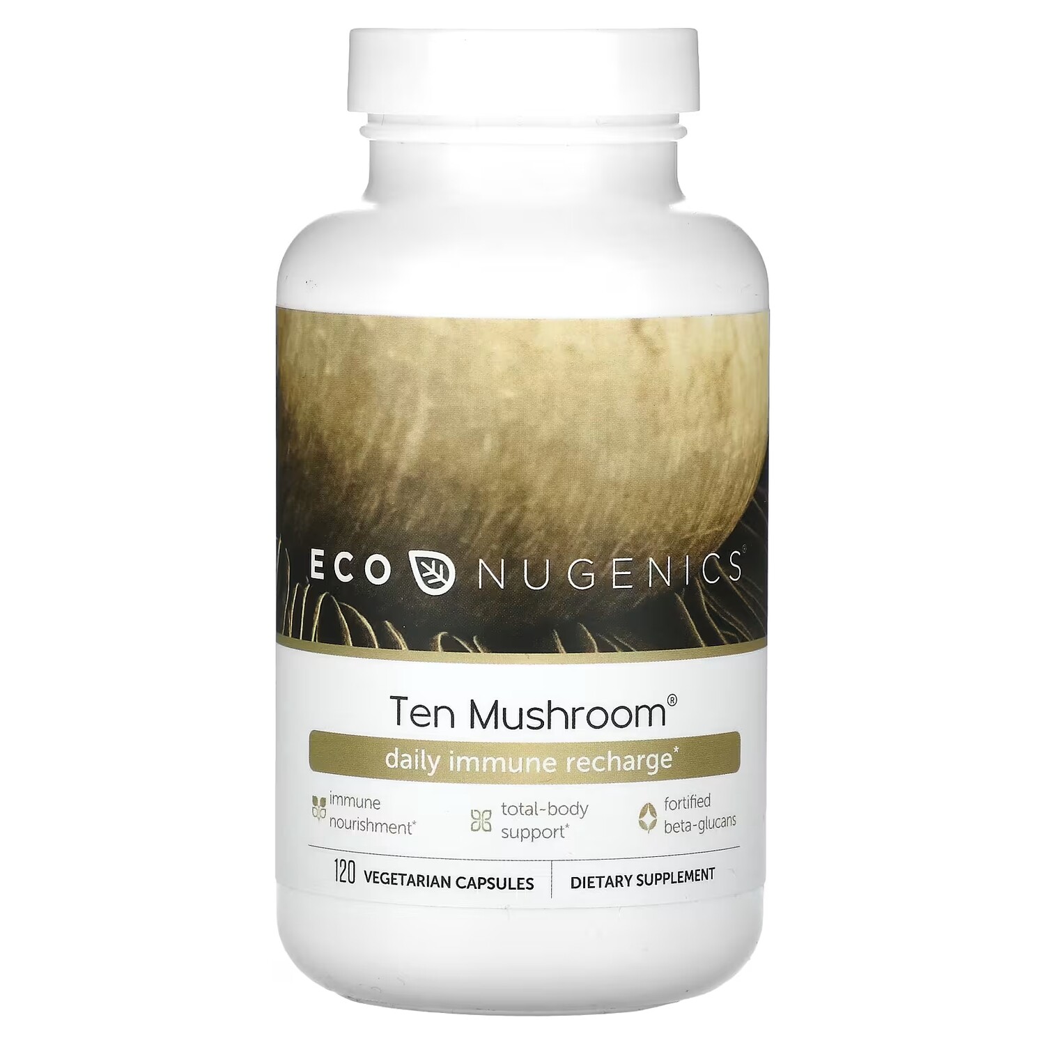 Добавка Econugenics Ten Mushroom, 120 капсул
Добавка Econugenics Ten Mushroom, 120 капсул