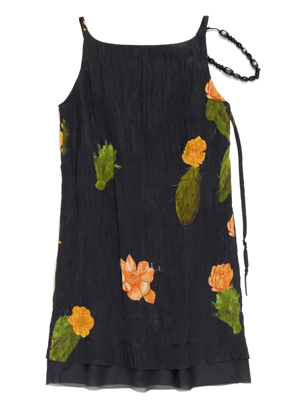 Платье мини с принтом Bimba y Lola, черный 
Платье мини с принтом Bimba y Lola, черный