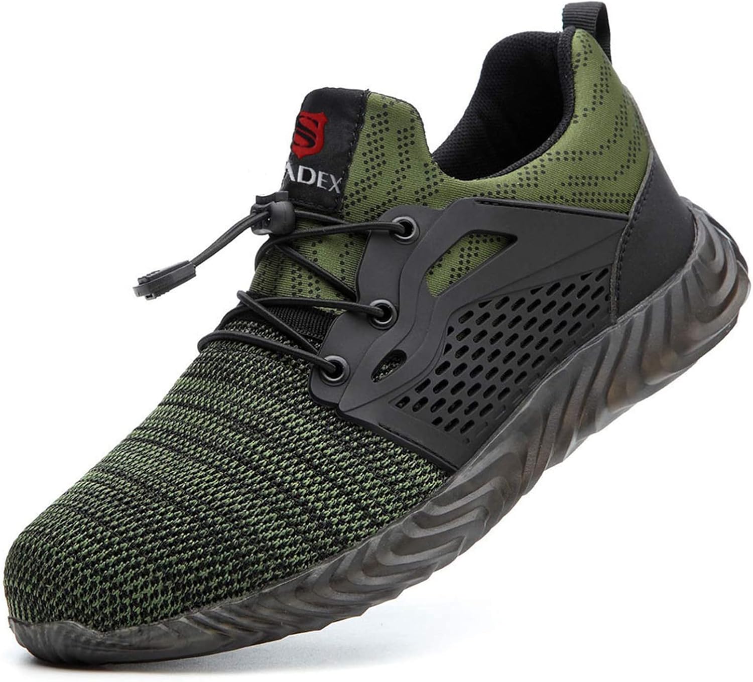 Кроссовки с стальным носком SUADEX для мужчин и женщин, неразрушимые, легкие защитные обувь, стойкие к проколам, с композитным носком, зеленый
Кроссовки с стальным носком SUADEX для мужчин и женщин, неразрушимые, легкие защитные обувь, стойкие к проколам, с композитным носком, зеленый