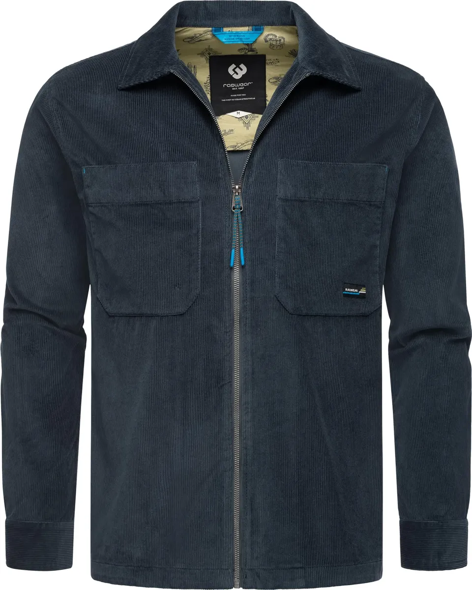 Рубашка Ragwear с длинными рукавами "Корди", стильная мужская куртка-рубашка из вельвета с большими нагрудными карманами, серый
Рубашка Ragwear с длинными рукавами "Корди", стильная мужская куртка-рубашка из вельвета с большими нагрудными карманами, серый