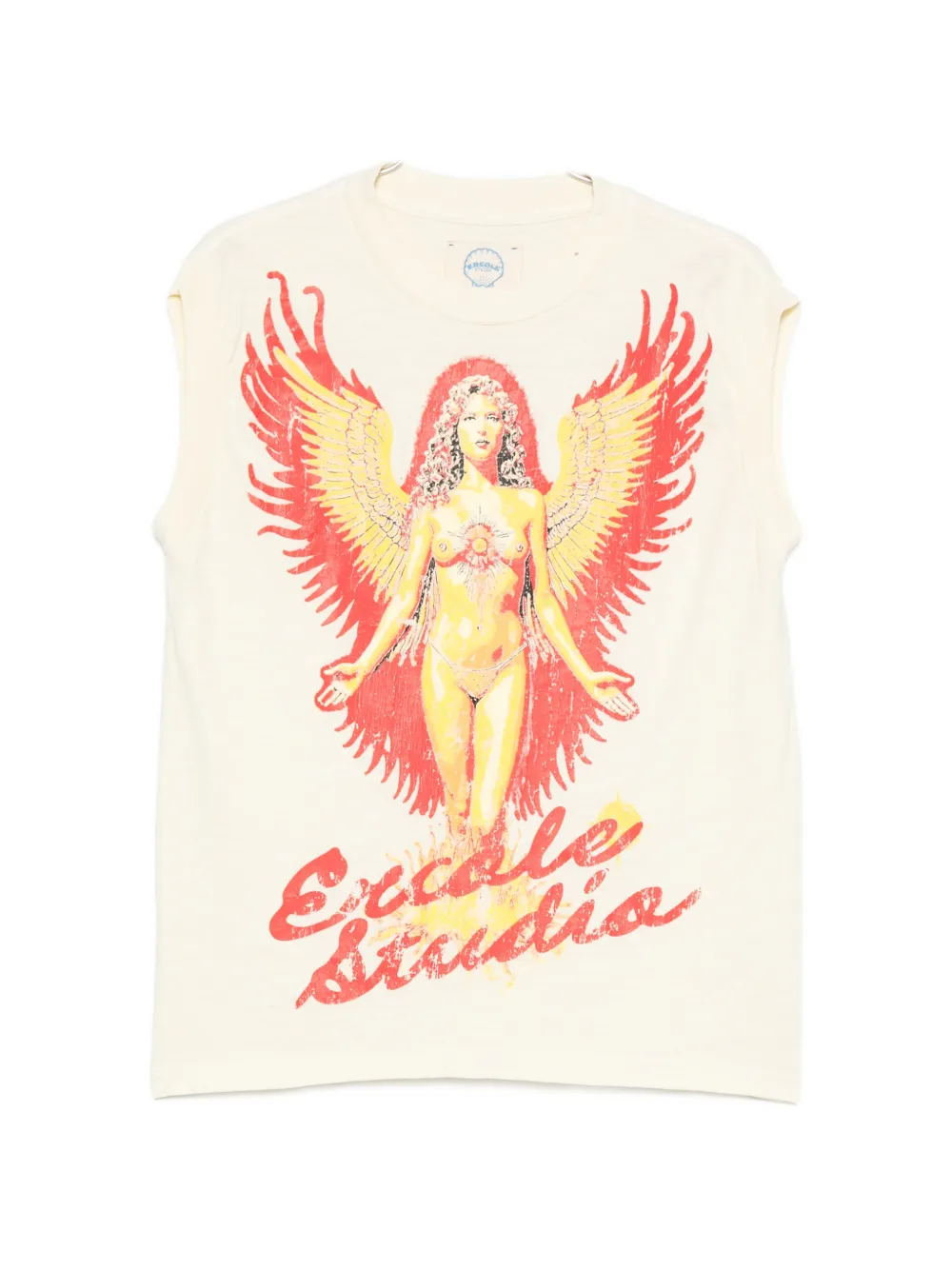 Майка с графическим принтом Ercole Studio, желтый
Майка с графическим принтом Ercole Studio, желтый