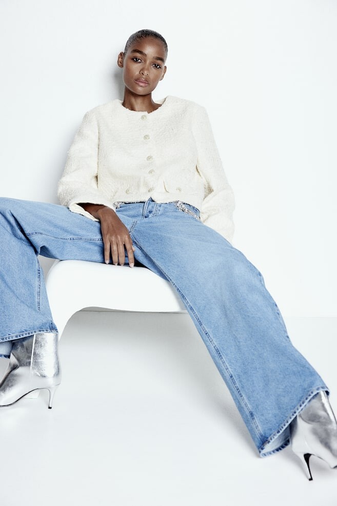 Куртка букле H&M, белый
Куртка букле H&M, белый