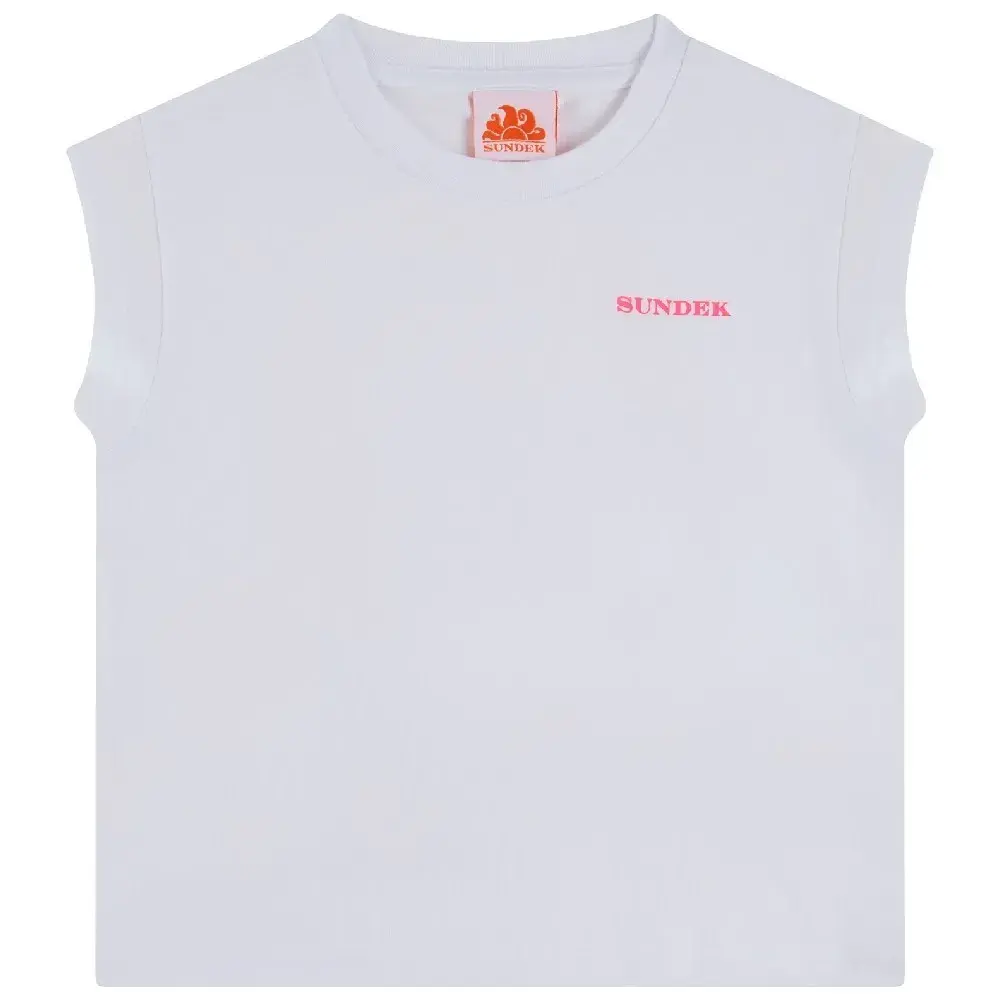 Футболка без рукавов Sundek Logo, белый
Футболка без рукавов Sundek Logo, белый