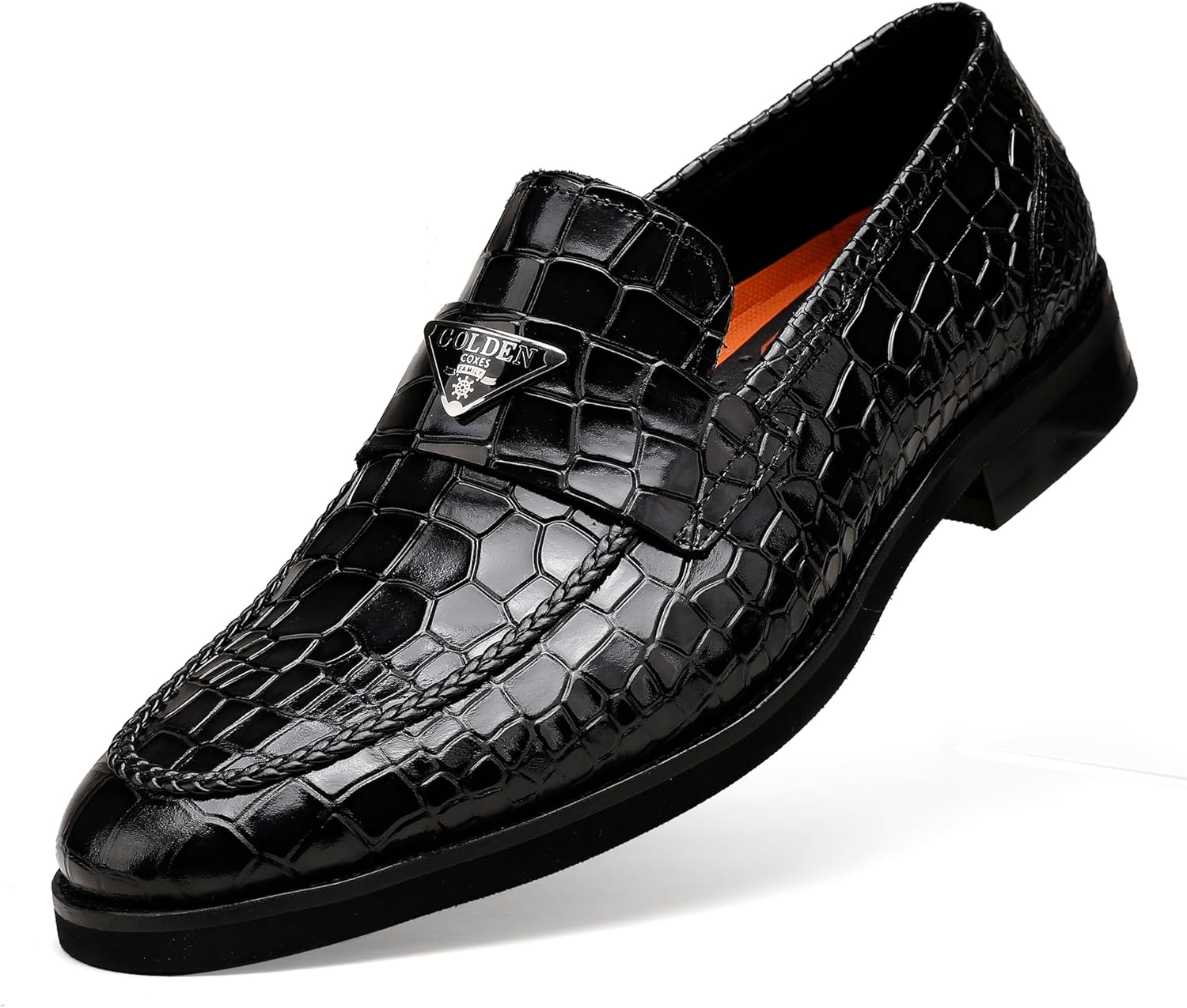 Мужские повседневные туфли GOLDEN COXES, премиальные формальные лоферы с пряжкой, деловые слипоны, пенни-лоферы для мужчин Golden Coxes Family, черный
Мужские повседневные туфли GOLDEN COXES, премиальные формальные лоферы с пряжкой, деловые слипоны, пенни-лоферы для мужчин Golden Coxes Family, черный