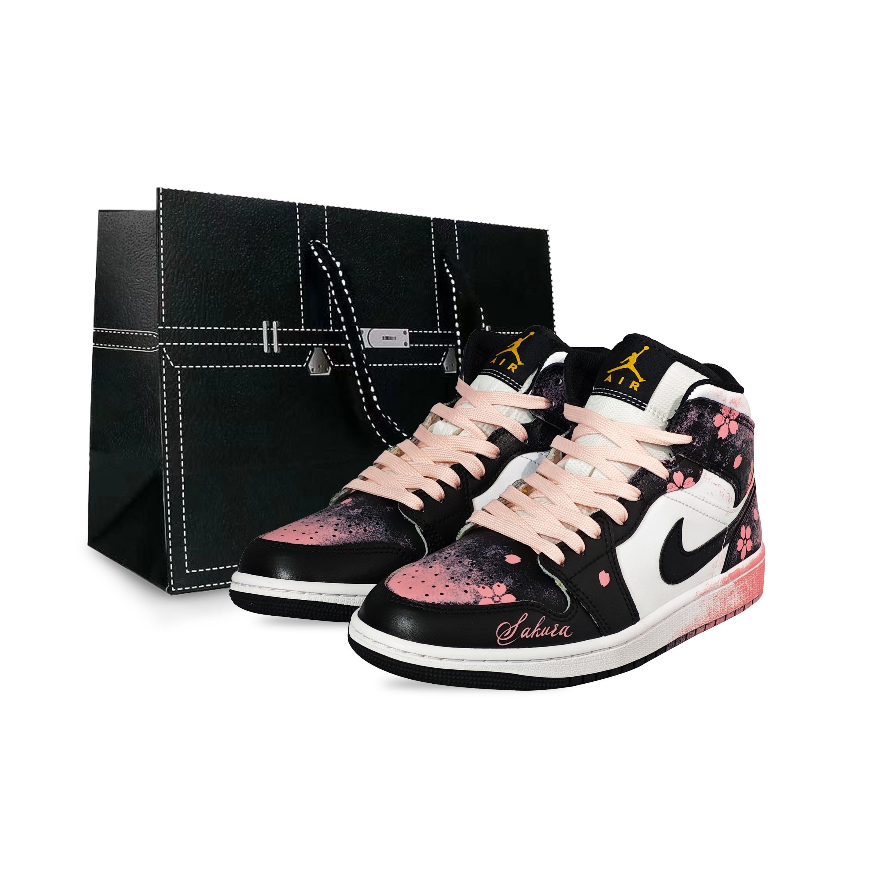 Jordan Баскетбольные кроссовки Air 1 с амортизацией, противоскользящие и износостойкие, винтажные, среднего размера, мужские, черные, белые, розовые
Jordan Баскетбольные кроссовки Air 1 с амортизацией, противоскользящие и износостойкие, винтажные, среднего размера, мужские, черные, белые, розовые