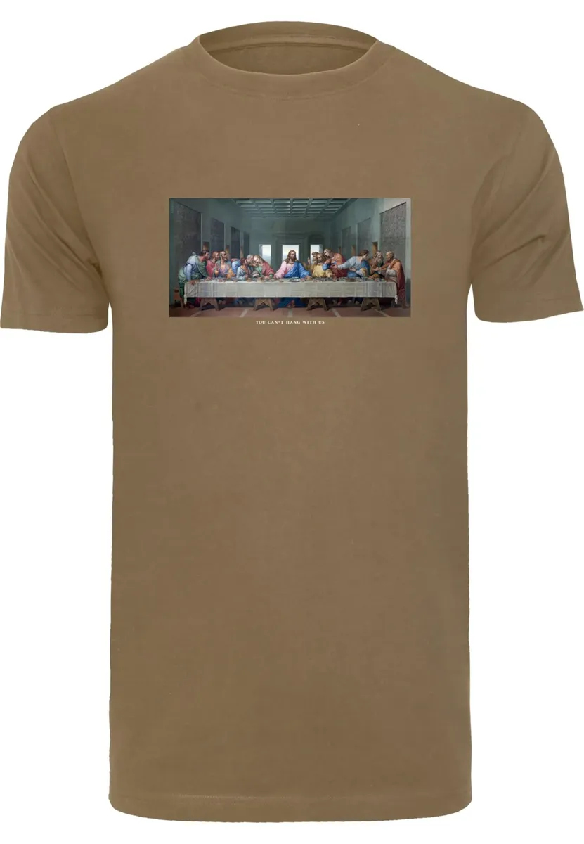 Рубашка с короткими рукавами Mister Tee "Mister Tee Men's Can't Hang With Us Tee" Mistertee, оливковый 
Рубашка с короткими рукавами Mister Tee "Mister Tee Men's Can't Hang With Us Tee" Mistertee, оливковый