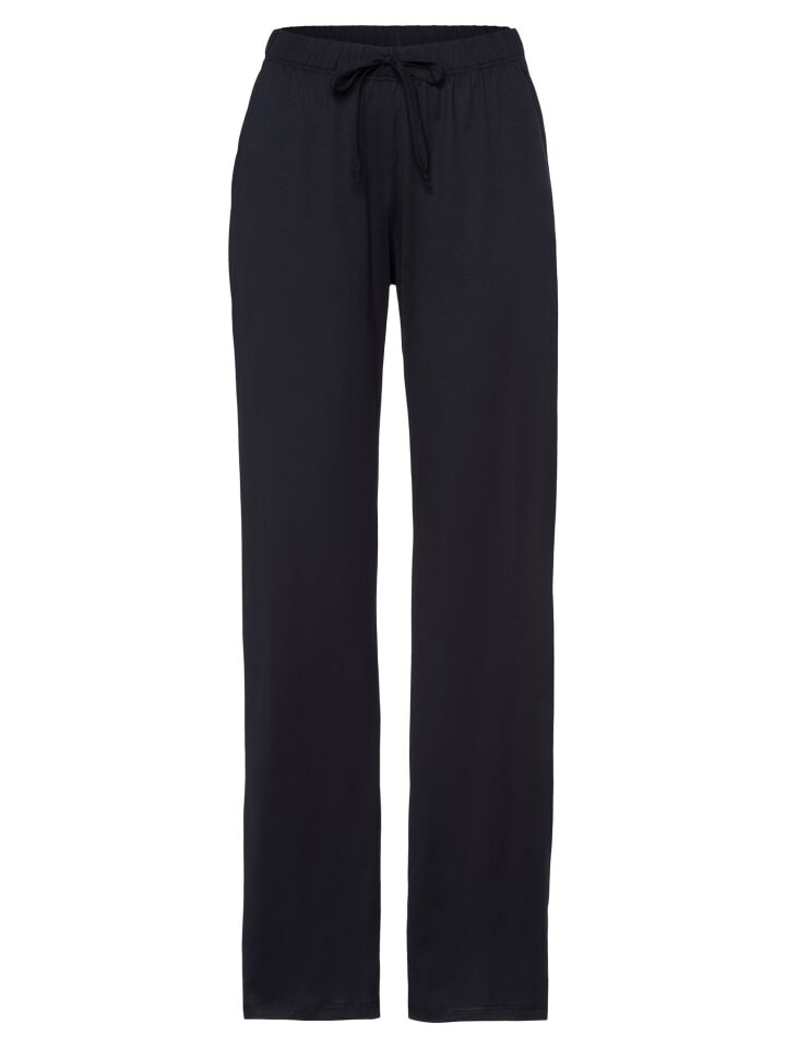Пижамные брюки Hanro Cotton Deluxe, черный
Пижамные брюки Hanro Cotton Deluxe, черный