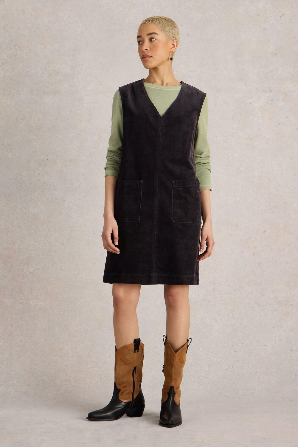 Платье пинни из кленового шнура White Stuff, черный
Платье пинни из кленового шнура White Stuff, черный