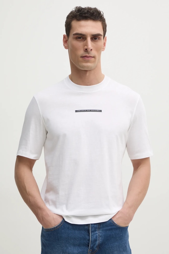 Хлопковая футболка Sisley, белый
Хлопковая футболка Sisley, белый