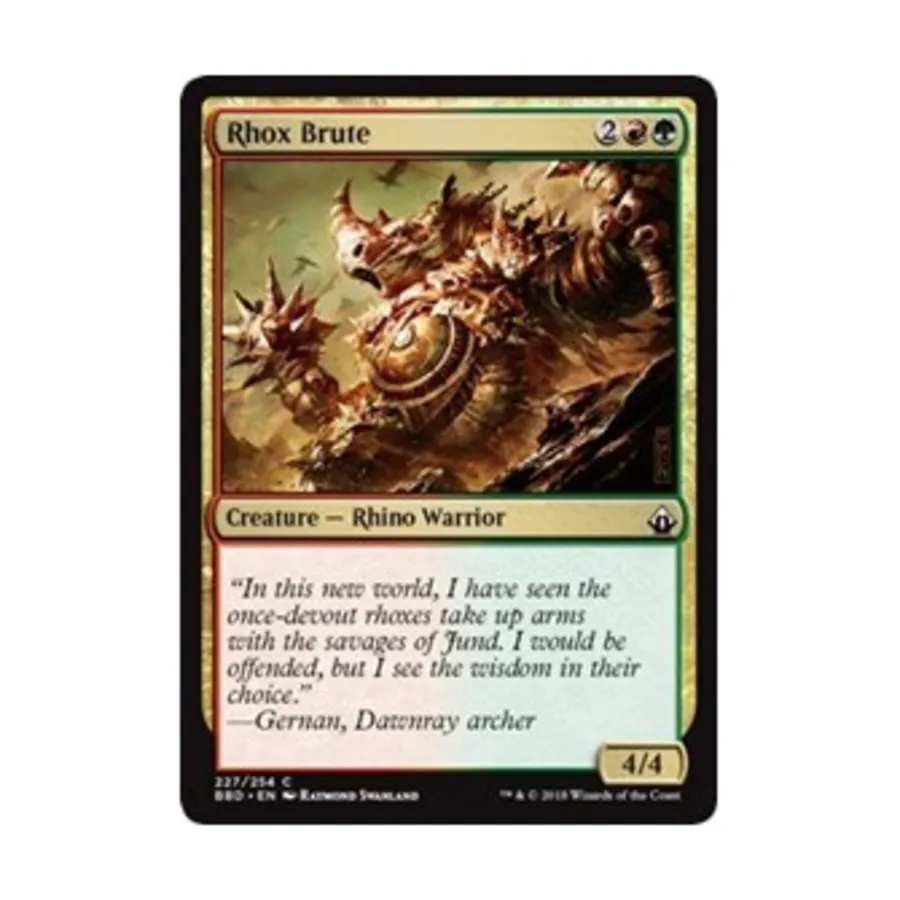 CCG Рокс Брут (К), MTG - Battlebond
CCG Рокс Брут (К), MTG - Battlebond