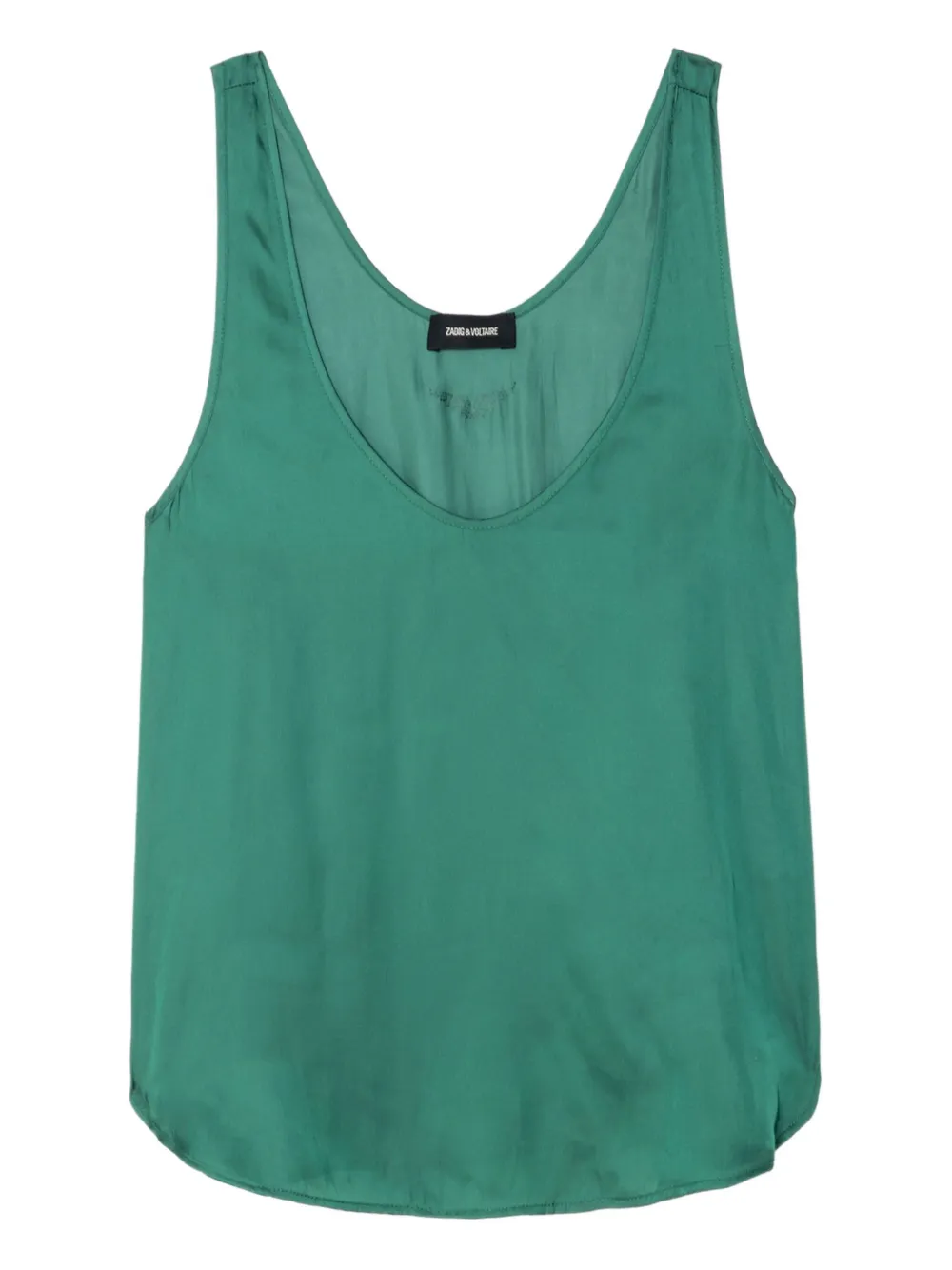 Топ без рукавов с атласным эффектом Zadig&Voltaire, зеленый
Топ без рукавов с атласным эффектом Zadig&Voltaire, зеленый