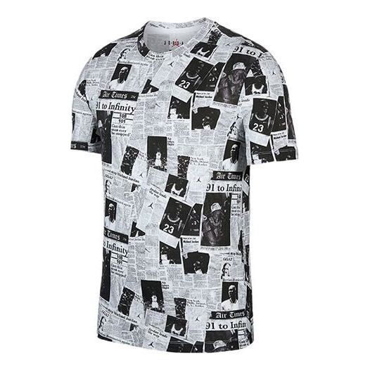 Футболка rivals полный принт спортивные круглый вырез короткий рукав Air Jordan, серый
Футболка rivals полный принт спортивные круглый вырез короткий рукав Air Jordan, серый