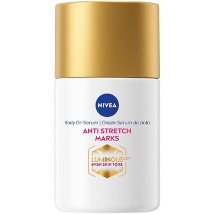 NIVEA LUMINOUS630 Масло-сыворотка для тела для выравнивания тона кожи против растяжек 100 мл
NIVEA LUMINOUS630 Масло-сыворотка для тела для выравнивания тона кожи против растяжек 100 мл