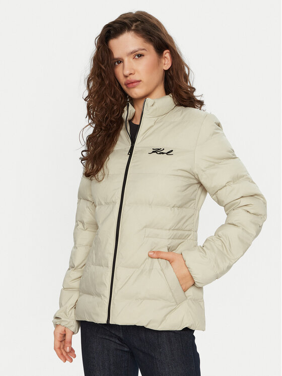 Пуховик узкого кроя Karl Lagerfeld, бежевый
Пуховик узкого кроя Karl Lagerfeld, бежевый