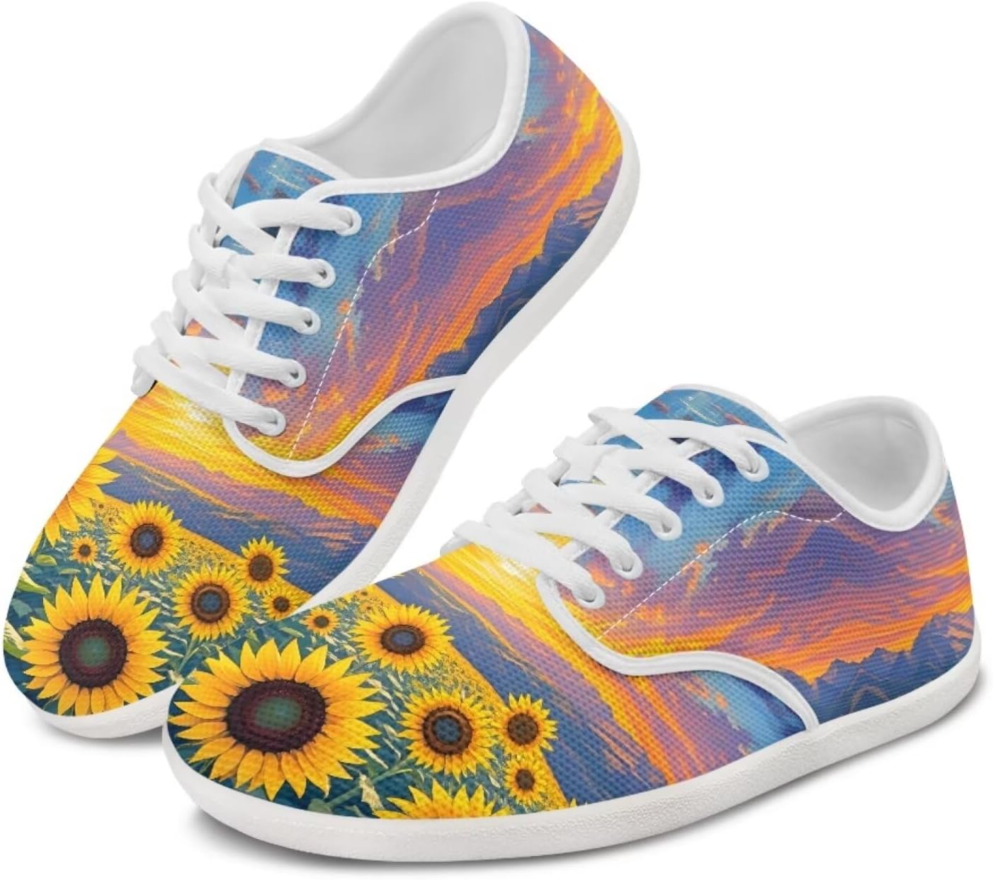 Кроссовки Forchrinse с принтом подсолнухов и неба, женские и мужские, с широким носком, для походов и трекинга, нескользящие, Sunflower Beautiful Sky
Кроссовки Forchrinse с принтом подсолнухов и неба, женские и мужские, с широким носком, для походов и трекинга, нескользящие, Sunflower Beautiful Sky