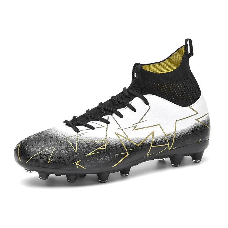 Футбольные бутсы для детей и подростков с высокой амортизацией и износостойкостью D&W, белый/черный
Футбольные бутсы для детей и подростков с высокой амортизацией и износостойкостью D&W, белый/черный