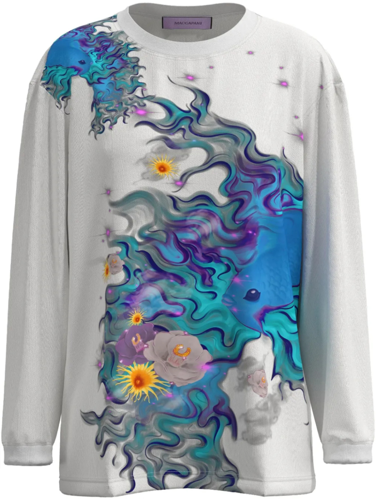 Maccapani футболка с графичным принтом, белый
Maccapani футболка с графичным принтом, белый