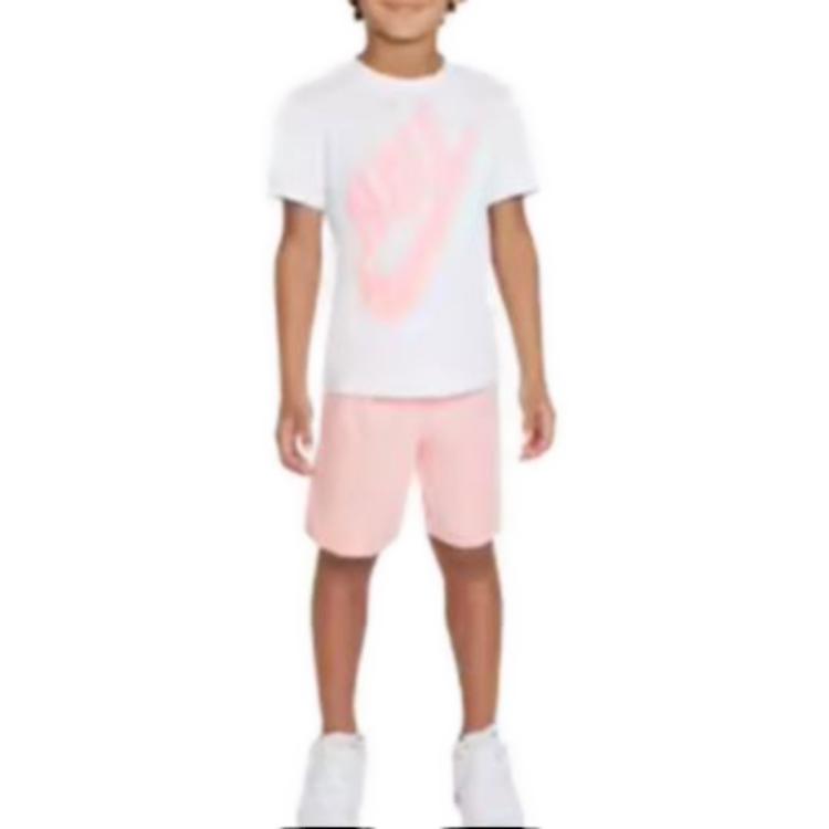 Детская повседневная спортивная одежда Nike, прозрачный бело-розовый
Детская повседневная спортивная одежда Nike, прозрачный бело-розовый