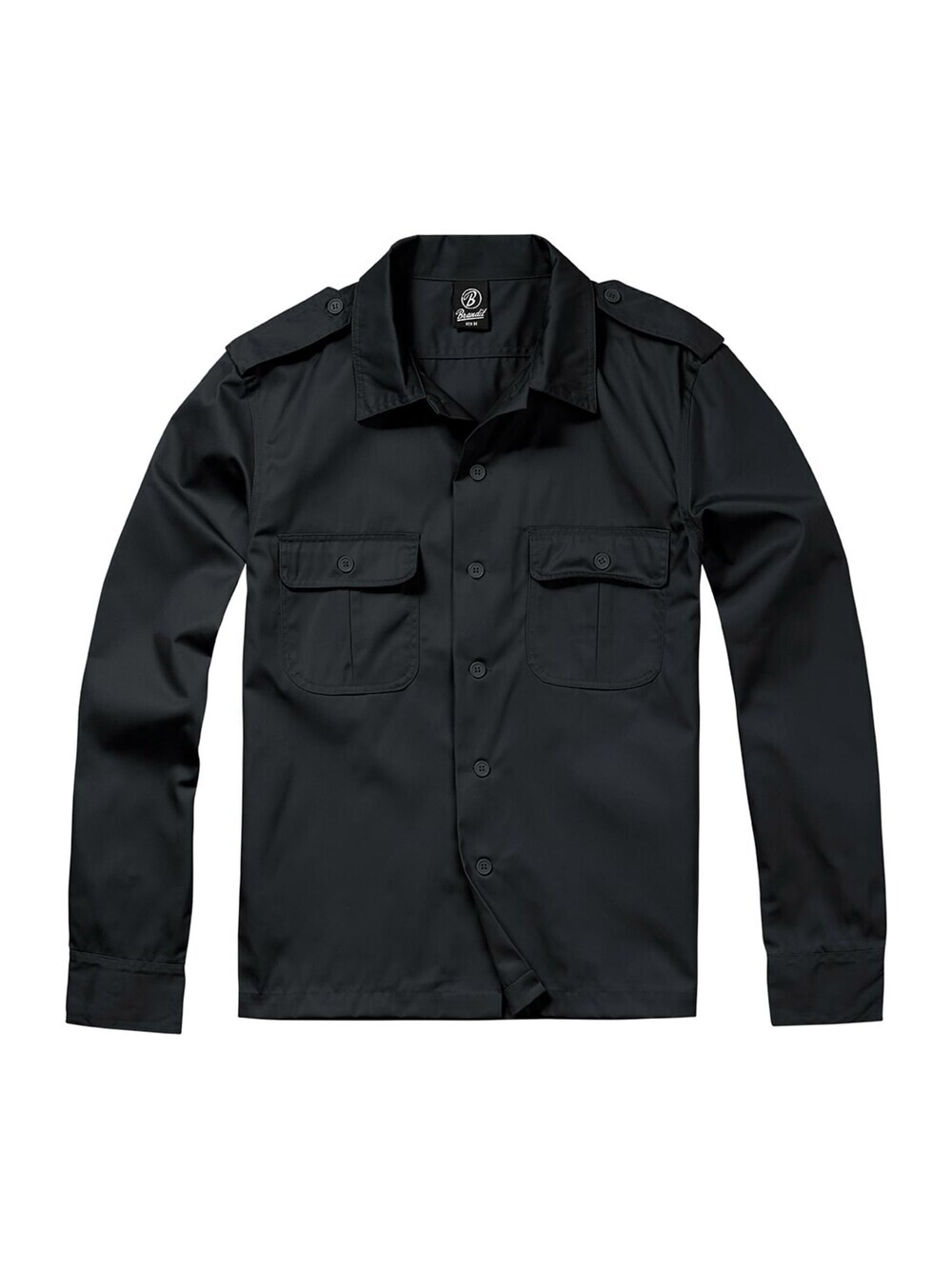 Рубашка на пуговицах стандартного кроя Brandit, черный
Рубашка на пуговицах стандартного кроя Brandit, черный