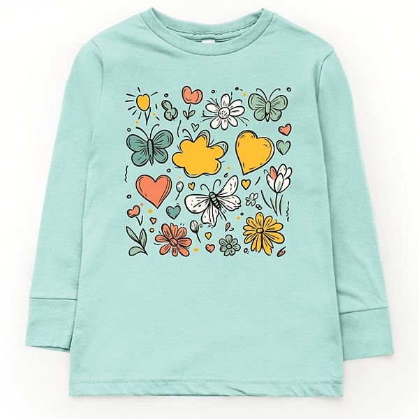 Футболка с длинным рукавом Flowers and butterflies The Juniper Shop, Seafoam
Футболка с длинным рукавом Flowers and butterflies The Juniper Shop, Seafoam