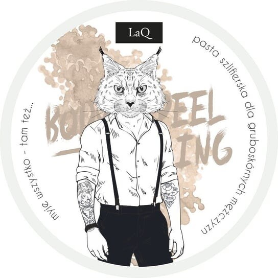 Рысь, Паста-пилинг-шлифовка для тела для толстокожих мужчин, 200 мл LaQ
Рысь, Паста-пилинг-шлифовка для тела для толстокожих мужчин, 200 мл LaQ