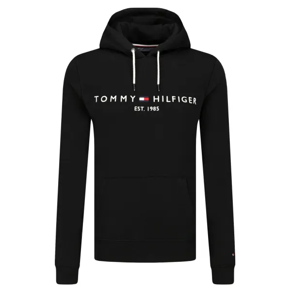 Толстовка обычного кроя с логотипом Tommy Tommy Hilfiger, черный 
Толстовка обычного кроя с логотипом Tommy Tommy Hilfiger, черный