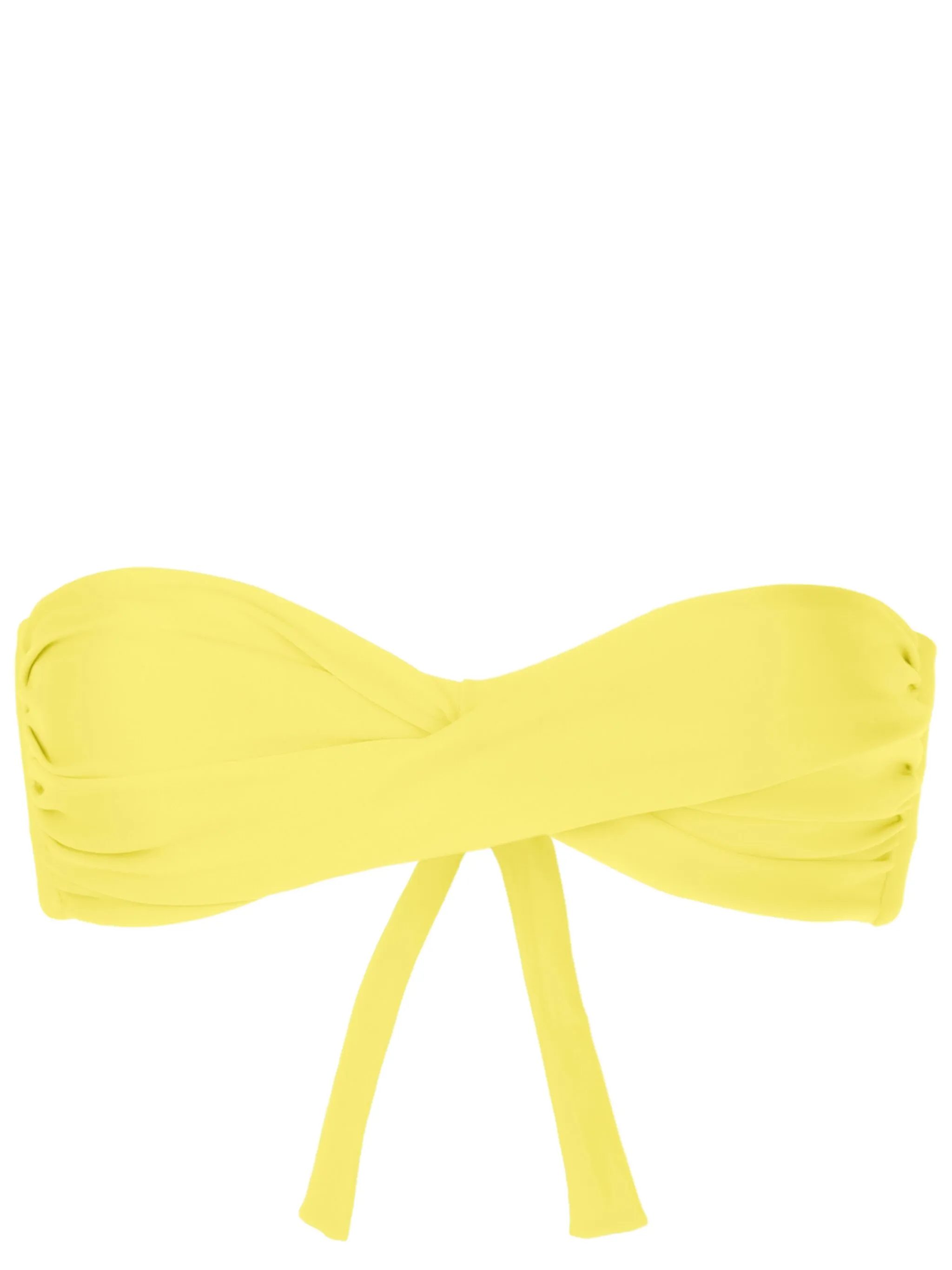 Топ бикини с драпировкой Amir Slama, желтый
Топ бикини с драпировкой Amir Slama, желтый