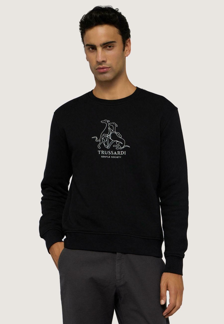 Толстовка Trussardi Sweatshirt, Black Milano/Black
Толстовка Trussardi Sweatshirt, Black Milano/Black