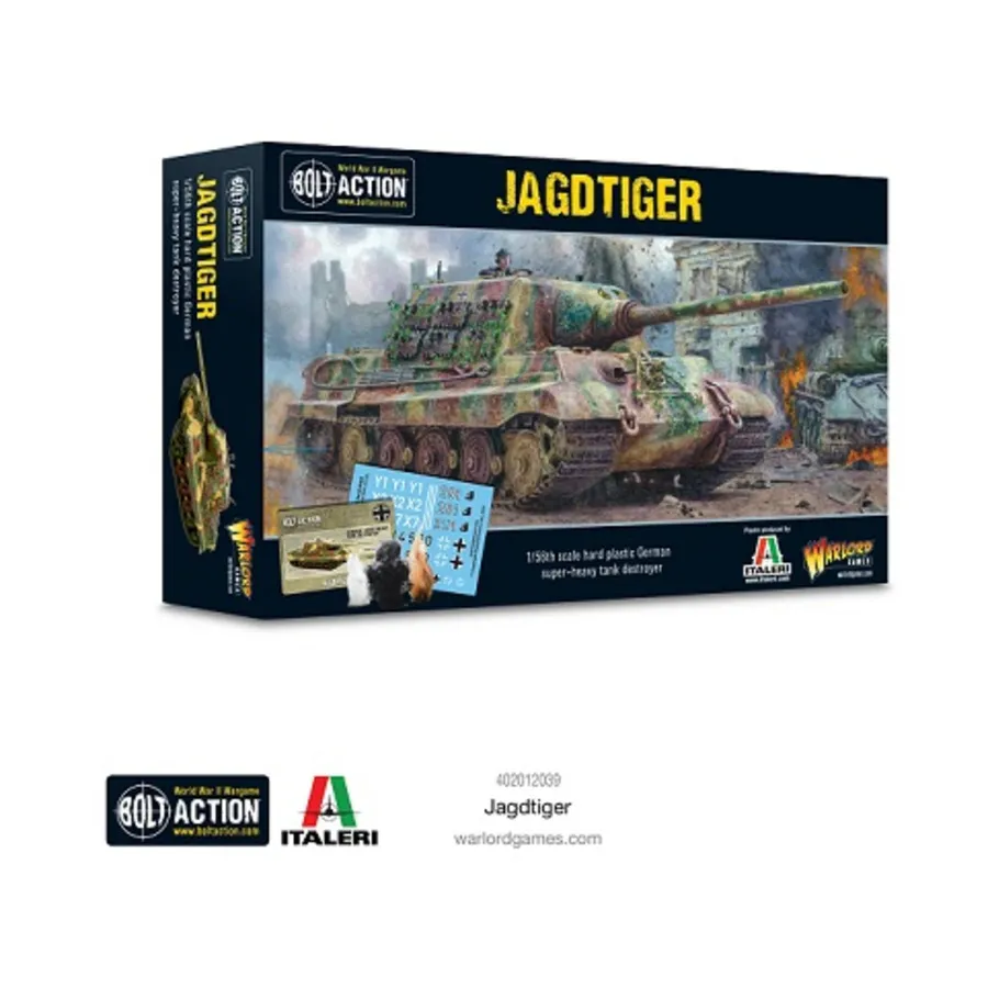 Ягдтигр, Bolt Action - German (28mm)
Ягдтигр, Bolt Action - German (28mm)