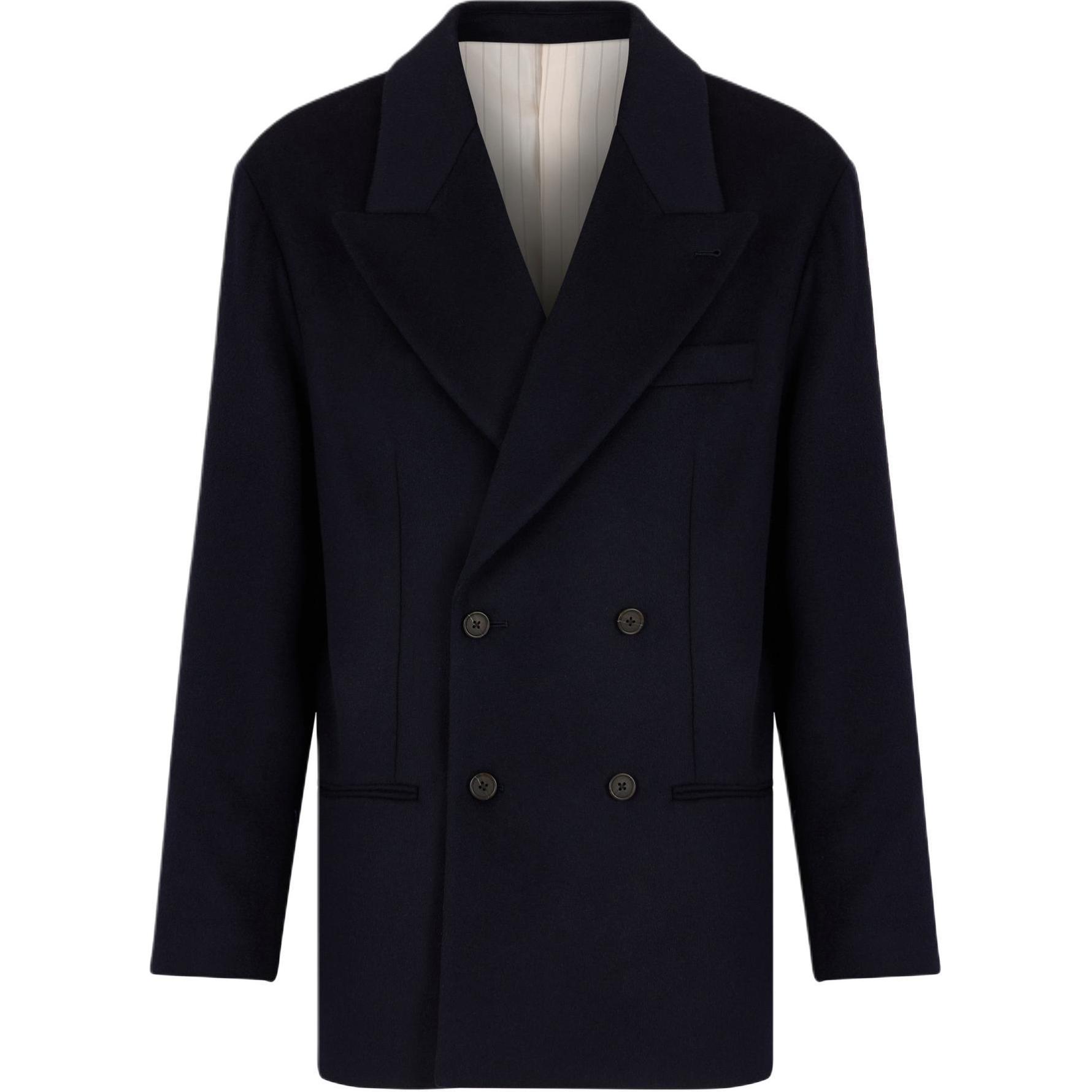 Двубортный блейзер из ткани Virgin Wool EMPORIO ARMANI, синий
Двубортный блейзер из ткани Virgin Wool EMPORIO ARMANI, синий